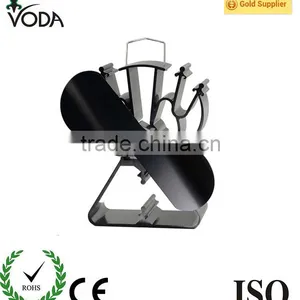 2-bladed Heat Powered Stove Fan Nickel thumbnail-3