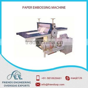 Paper Graining Machine Used To Emboss Patterns Onto Paper And Board thumbnail-1