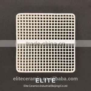 60*60*20 Porous Ceramic Filter, Alumina Honeycomb Ceramic Filters for Foundry thumbnail-1