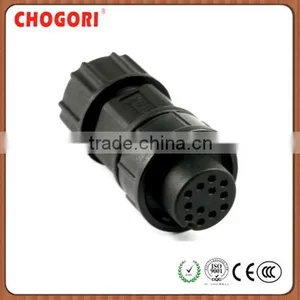 Middle 12pin Waterpoof Connector, Chogori Hight Quality Male Connector, IP67 Watertight Connector thumbnail-1