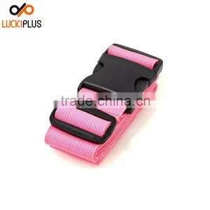 Luckiplus Luggage Straps Suitcase Belt Travel Accessories Luggage Accessory Pink thumbnail-1