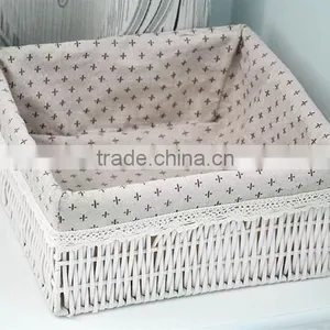 Beautiful Cheap and Useful PVC Woven Storage Baskets With Different Colors thumbnail-5