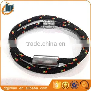 Nautical Rope Anchor Hook Bangle Adjustable Knot Anchor Hook Handmade Rope Bracelet thumbnail-1