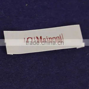 Custom Garment Woven Neck Labels With Brand Name Logo For Clothing thumbnail-4