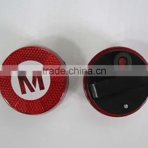 Plastic Flash Circular Bycicle Light thumbnail-1