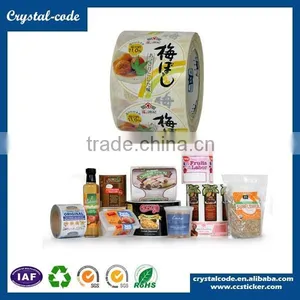 Glossy Frozen Food Label Food Containers thumbnail-3