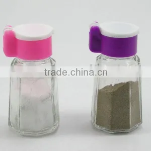 Glass Condiment Set thumbnail-1