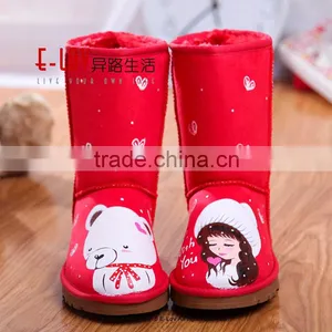 2015 Hot Sales High Quality and Cheap Women Winter High Boots thumbnail-1