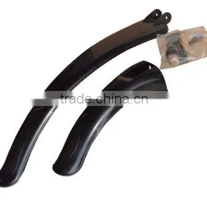 Hot Sale Good Quality Factory Price Black Plastic Bicycle Mudguard Lightweight Bicycle Mudguard thumbnail-1