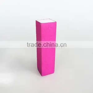 OEM Custom 4 Way Sponge Block Neon Nail Polish Buffer Beauty 4 Sides Buffer Block Nail Shining File Buffer Factory thumbnail-4