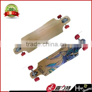 Bamboo Longboard Best Quality thumbnail-1