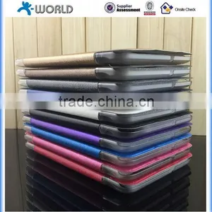 Folio Leather Case Clear Back Case With Stand for Samsung Galaxy Tab A 7.0, Leather Tablet Case for Samsung Tab A 7.0 (T280) thumbnail-4