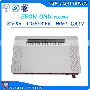 Broadcom BCM6828G Chipset 4GE+2POTS+WiFi+CATV EPON ONU, Wifi ONU thumbnail-1