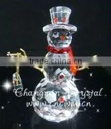 Lovely Snowman Crystal Christmas Gifts thumbnail-1