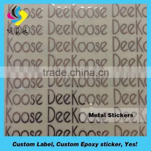 High Quality Brushing Finish Electroforming Sticker Accept Paypal thumbnail-4
