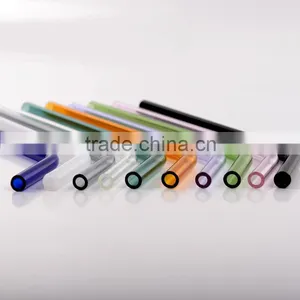 Health Body Multicolored Available Straight & Bent Glass Straw thumbnail-3