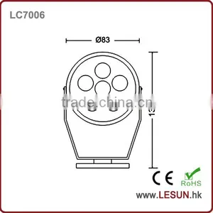 Hot Sales 6W Color Led Under Water Pool Light LC7006 thumbnail-2