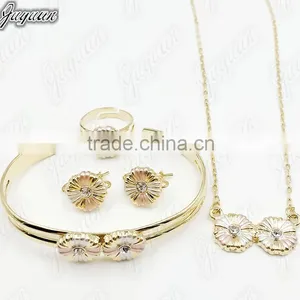 Juyuan Fashion 18K Gold Three Color Crystal,rhinestone Baby Set thumbnail-1