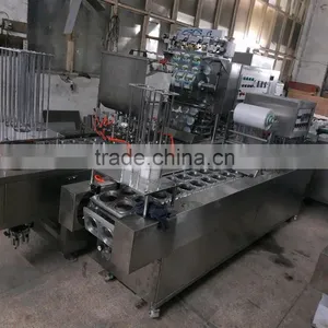 Hongzhan BG-32A Full-automatic Filling and Sealing Trays Machine thumbnail-2