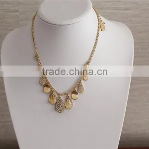 Wholesale Gold Plated Metal Charms Necklace Fashion Jewerly N669 thumbnail-2