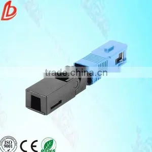 Easily Installed sc Fast Fiber Splice Connector With Ftth Flat Drop Cable thumbnail-1
