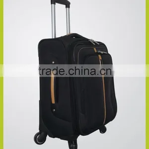 1680D Black Fine Design Inside Trolley Travel Luggage Bag Set thumbnail-4