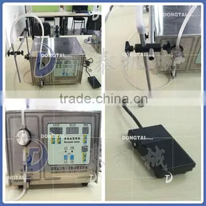 Small Dose Manual Digital Display Canola Oil Filling Machine thumbnail-2