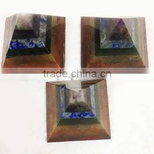 Wholesale Chakra Stones Bonded Pyramids : Wholesale Gemstone Pyramids thumbnail-1