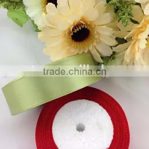 China Wholesale Satin Ribbon Supplier,100% Polyester Satin Ribbin Hot Sale thumbnail-1