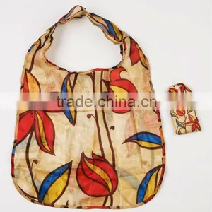170T Suprior Quality Polyester Reusable Folding Shopping Bags thumbnail-5