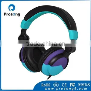 2014 New Headphone Colorful Headphone With Soft Leather thumbnail-1