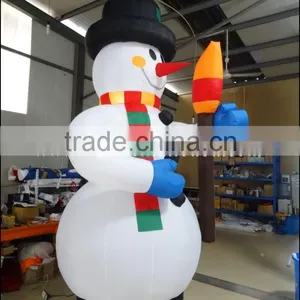 Lowes Outdoor Christmas Inflatable Snowman Decorations thumbnail-2