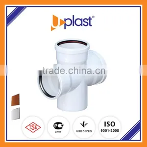 PVC Pipe Fittings Cross Tee thumbnail-1
