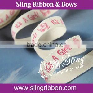 2015 High Quality Personalized Printed Cotton Ribbon For Sales thumbnail-1