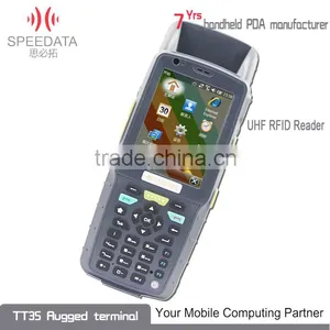 3.5inch Android Barcode Scanner Phone With 1d/2d Barcode Reader ,3G, Wifi , Gps,NFC, UHF RFID Reader thumbnail-1