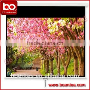 Conference Projector Furniture for 84 Inch Projector Manual Wall Mounted Screen With Difference Radio 1:1/4:3/16:9 thumbnail-4