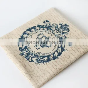 Breathable Natural European Style Combed Cotton Printed Muslin Fabric Factory Wholesale thumbnail-1