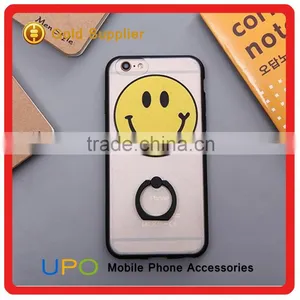 [UPO] 2016 Factory Price Ring Holder for Mobile Phone, Hybrid TPU PC Shockproof Mobile Phone Case for IPhone 6s thumbnail-3