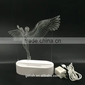 Hot Acrylic 3D Lamp for Christmas Gift thumbnail-5