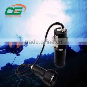 Aluminum Housing Waterproof Five Modes Super Bright Diving Flashlight,HID Flashlight thumbnail-1