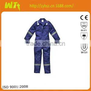 Cotton or Polyester Coveralls, Safety Wroking Overalls, Workwear thumbnail-1