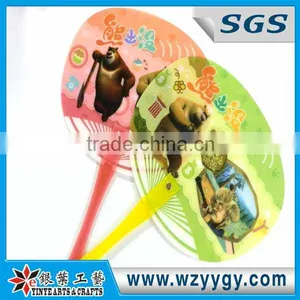Paper PVC PP Hand Fans thumbnail-1