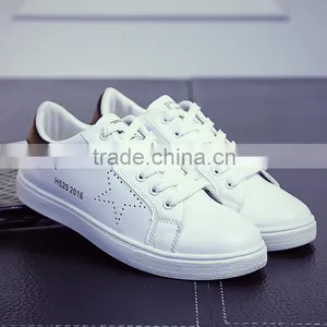 2016 Fashion Men Suitable Wihite and Blcak PU Shoes thumbnail-3