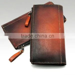 Vintage Men's Long Leather Wallets Stylish Men's Wallet thumbnail-1