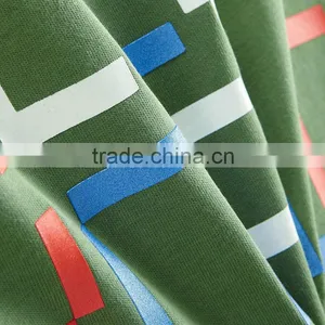Mens CVC Cotton T-shirt Custom Rubber Printed T Shirt thumbnail-5