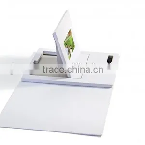 Hot Sale 7 Inch Blue Picture Video Lcd Business Card Video Brochure for Advertising thumbnail-6