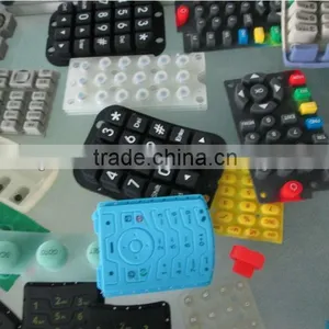 Keypads for Medical Equipment Conductive Carbon Pills Spray Laser Back-lighted Good Silicon Keypads thumbnail-1