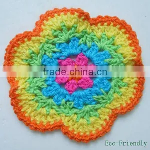 Cotton Crochet Knitting Flower thumbnail-1