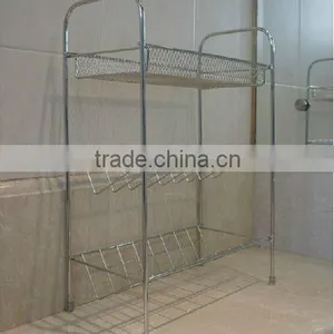 Metal Bathroom Racks, Bathroom Corner Rack, Bathroom Utensils Rack thumbnail-1