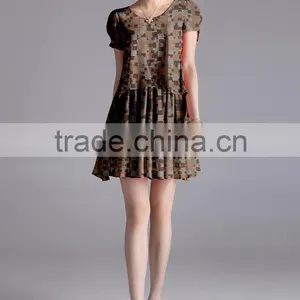 Fancy French Digital Printing Chiffon Fabric For Dress/Saree/Suits/Flower Girl Dress thumbnail-5